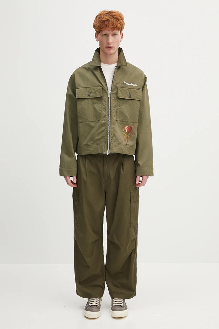 Bavlněná bunda Human Made Military Jacket HM29JK016