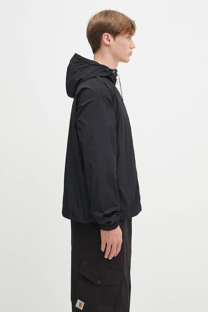No Problemo rövid kabát Nylon Windcheater Jacket fekete NP7070003