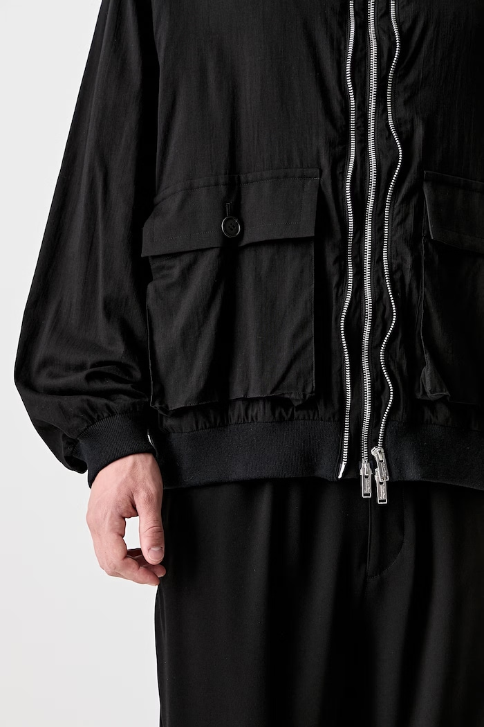 Undercover Blouson куртка-бомбер бавовняна чоловіча UC1E4206.2 чорний