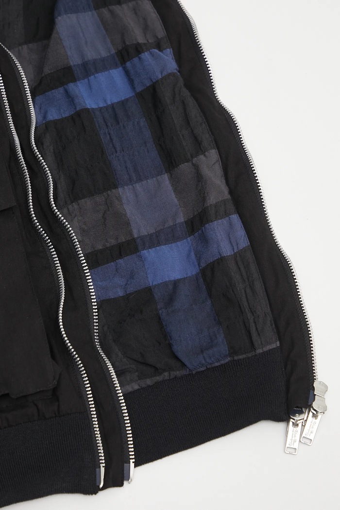 Βαμβακερό μπουφάν Blouson UC1E4206.2 μαύρο