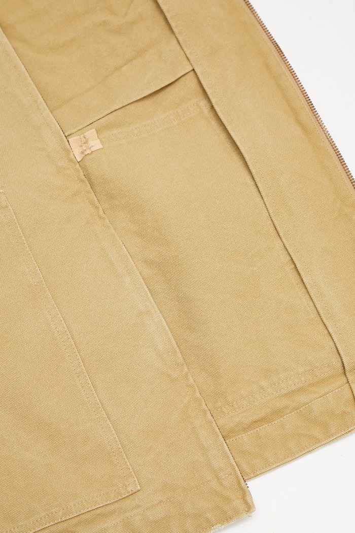 AMBUSH giacca di jeans Canvas Work Jacket 12115307 beige