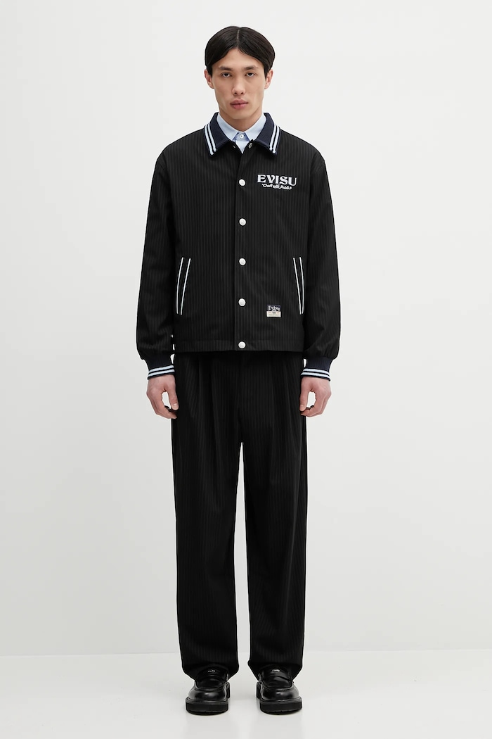 Jakna Evisu Flat Knit Collar Coach 2ESHTM5JK1053