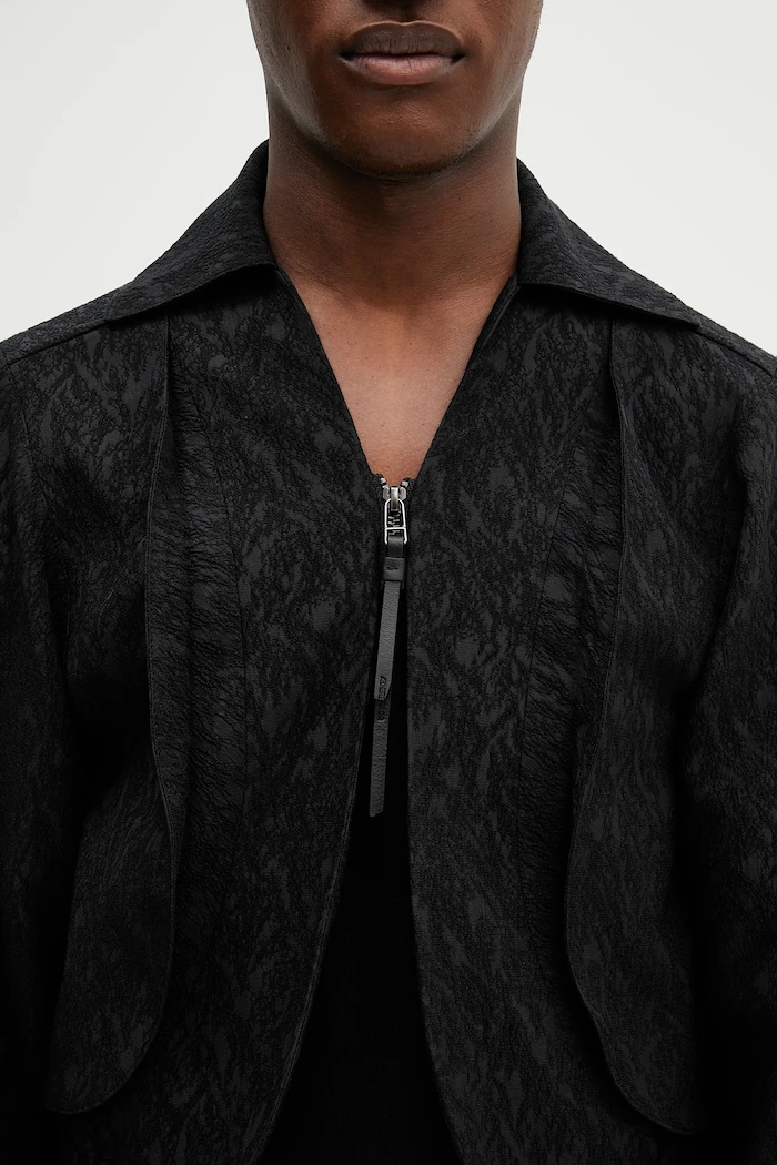 Ader Error geacă Apparel-Top negru BO01SSJK0801BK