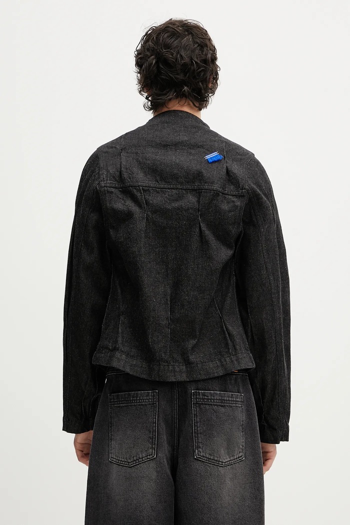 Oblečení Džínová bunda Ader Error Apparel-Top BO01SSJK0108BK černá