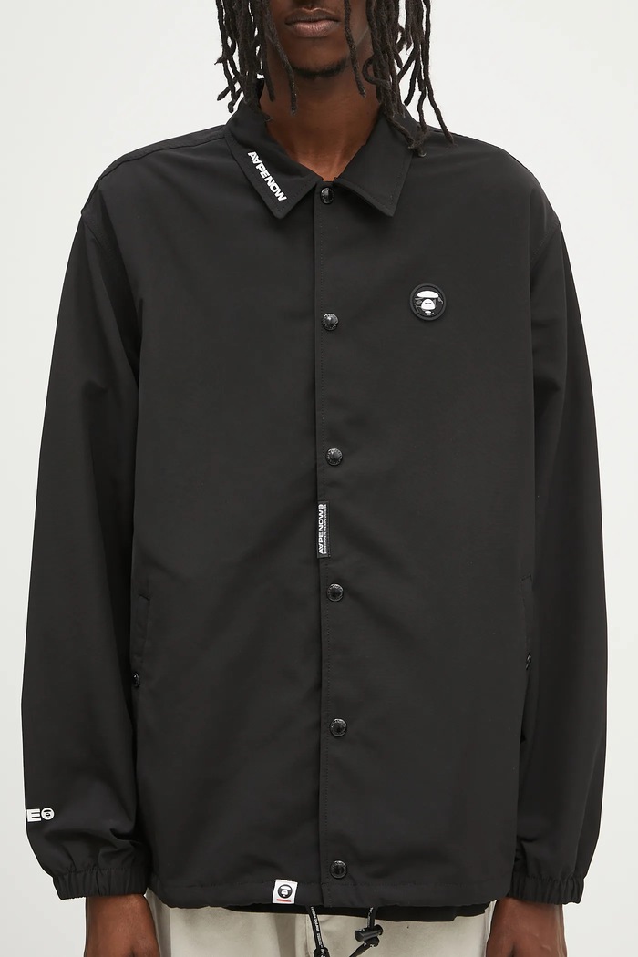Куртка AAPE Now Light Weight чорний AAPLJM7701XXO