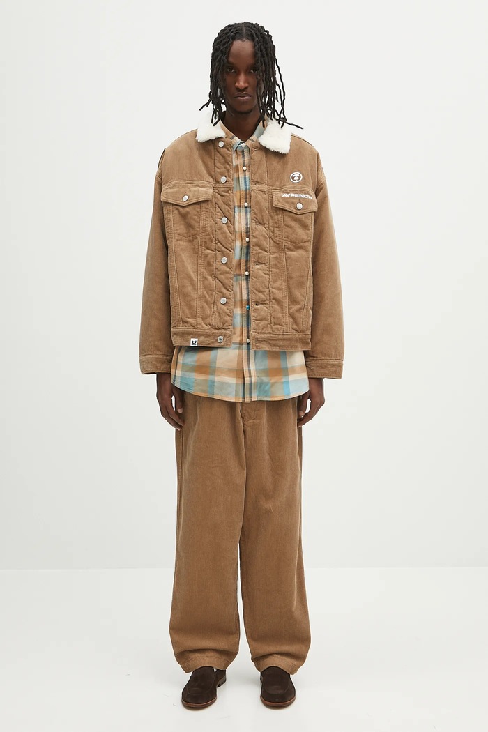 AAPE corduroy jacket Now AAPJKM7660XXN