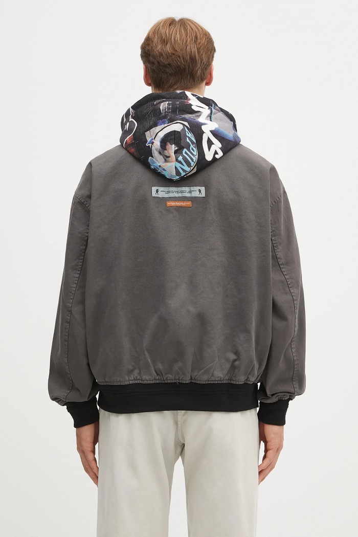 Abbigliamento AAPE giacca Main Light Weight AAPLJM7675XXN marrone