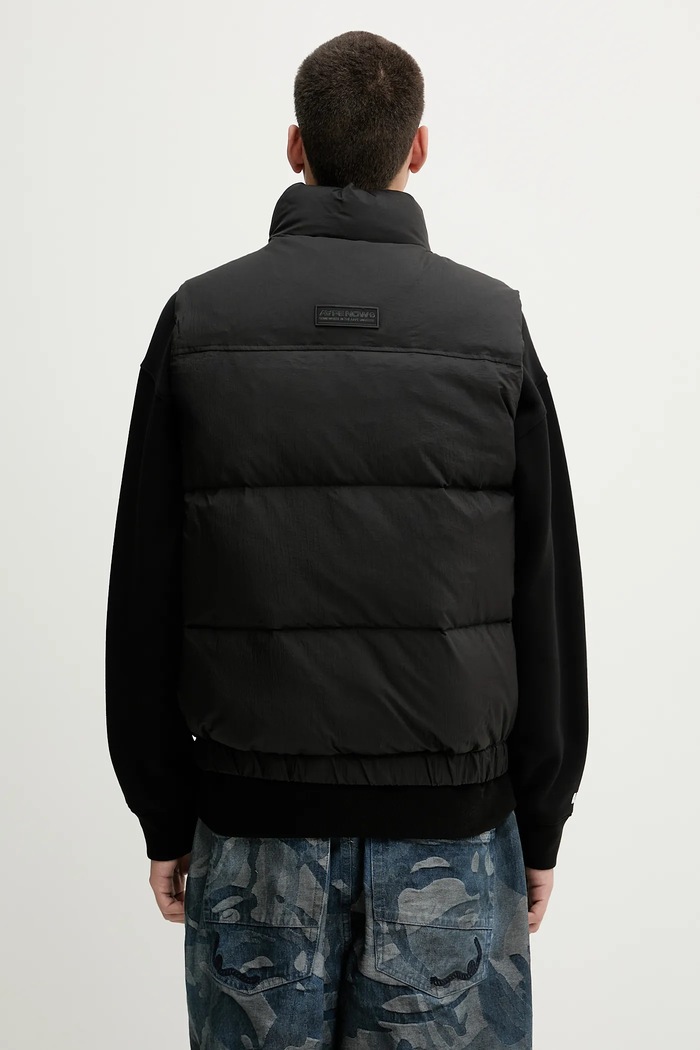 Clothing AAPE down vest Now Down AAPDNM7653XXN black