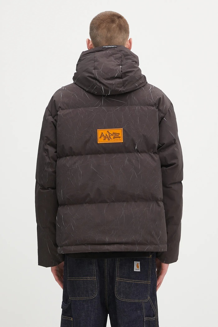 Clothing AAPE jacket Main Down AAPDNM7665XXN black