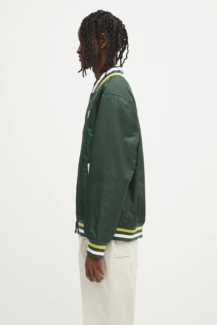 AAPE bomber jacket Now AAPJKM7656XXN green SS25
