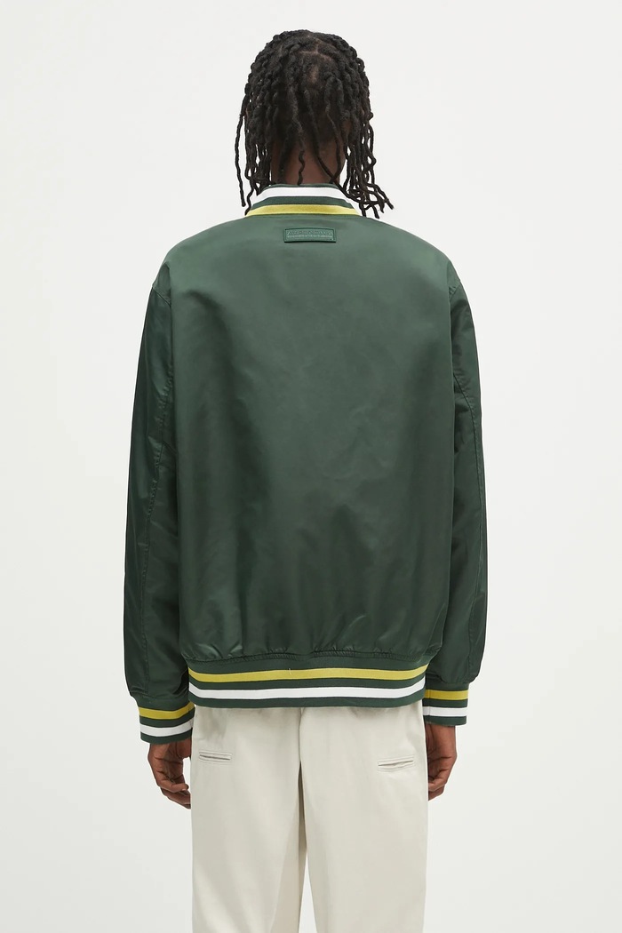 Clothing AAPE bomber jacket Now AAPJKM7656XXN green