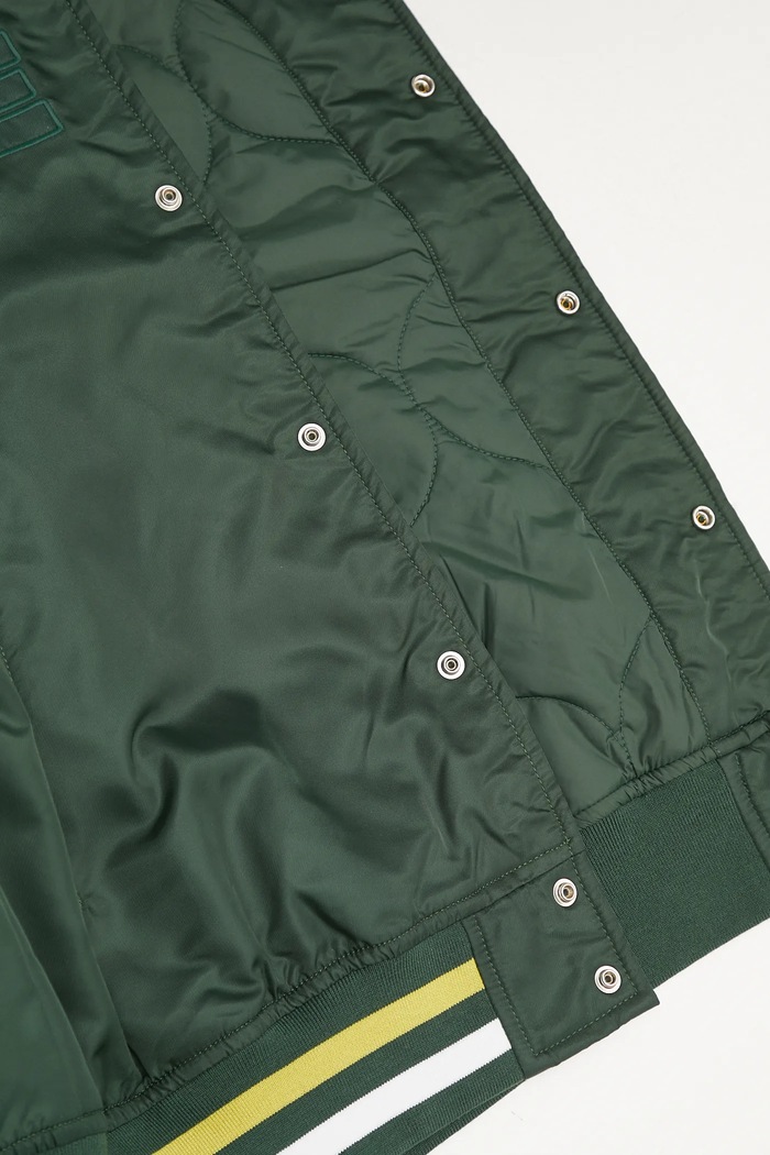 AAPE bomber jacket Now AAPJKM7656XXN green
