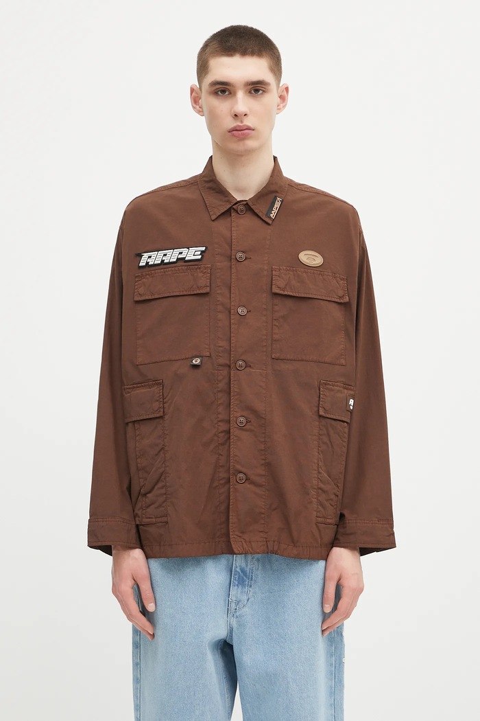 AAPE jacket Main Long Sleeve without brown AAPSTM8501XXN