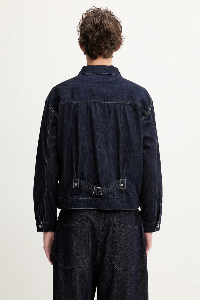 Одяг Джинсова куртка NEIGHBORHOOD WASHED LW DENIM ZIP 251SPNH.JKM01 блакитний