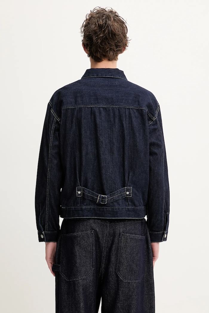 Одяг Джинсова куртка NEIGHBORHOOD WASHED LW DENIM ZIP 251SPNH.JKM01 блакитний