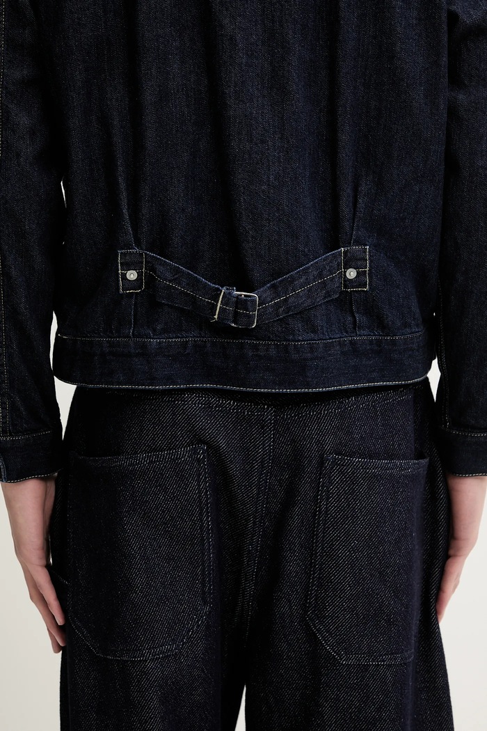 Джинсова куртка NEIGHBORHOOD WASHED LW DENIM ZIP 251SPNH.JKM01 блакитний