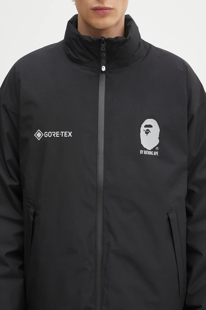 A Bathing Ape kurtka puchowa Gore-tex czarny 1K70144003