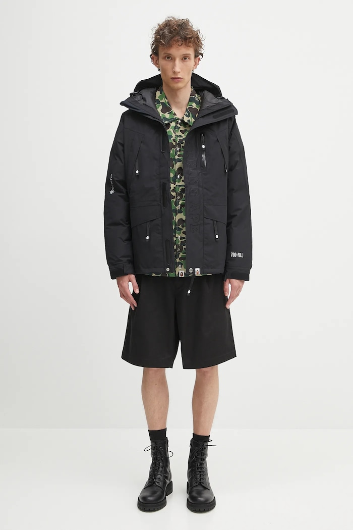 A Bathing Ape kurtka puchowa Gore-tex snowboard down jacket 1K70144004