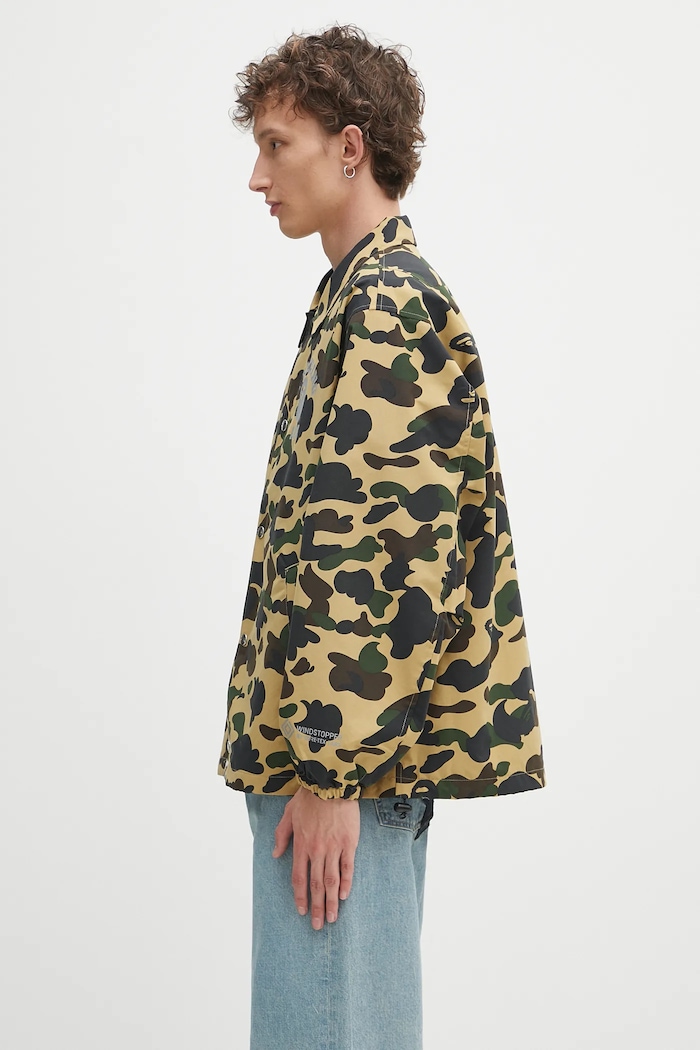 Куртка A Bathing Ape Gore-tex wind stopper 1K70140005 бежевий SS25