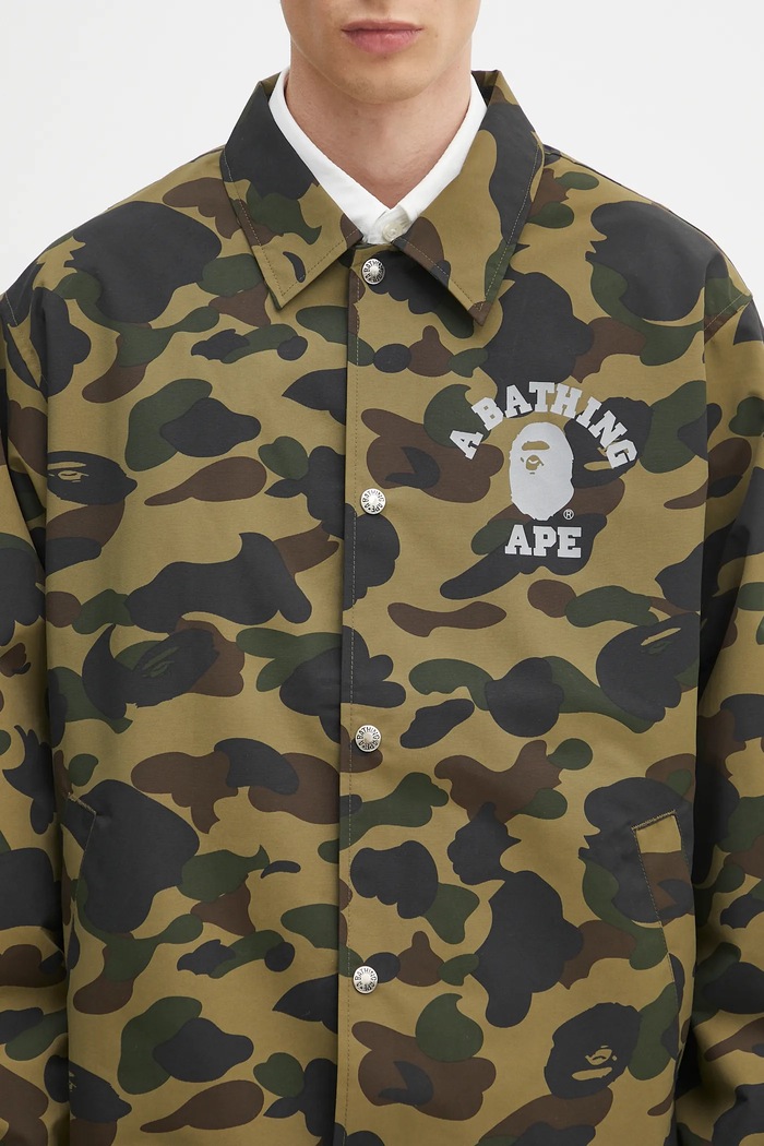 Bunda A Bathing Ape Gore-tex wind stopper zelená 1K70140005