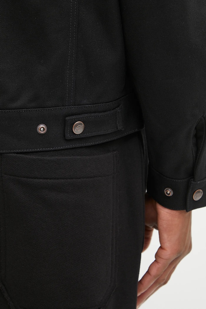 Pamučna jakna Wacko Maria DICKIES / WORK JACKET 25SS.WMO.DC01 crna
