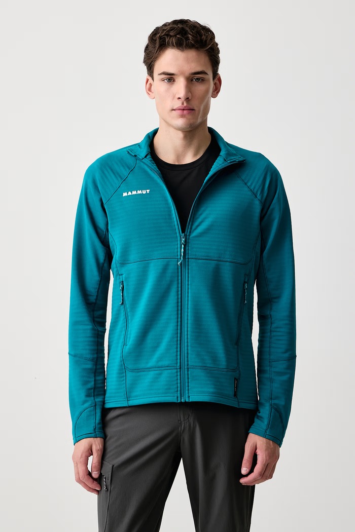 Mammut Bluza sportowa męska Taiss turkusowy 1014.07280