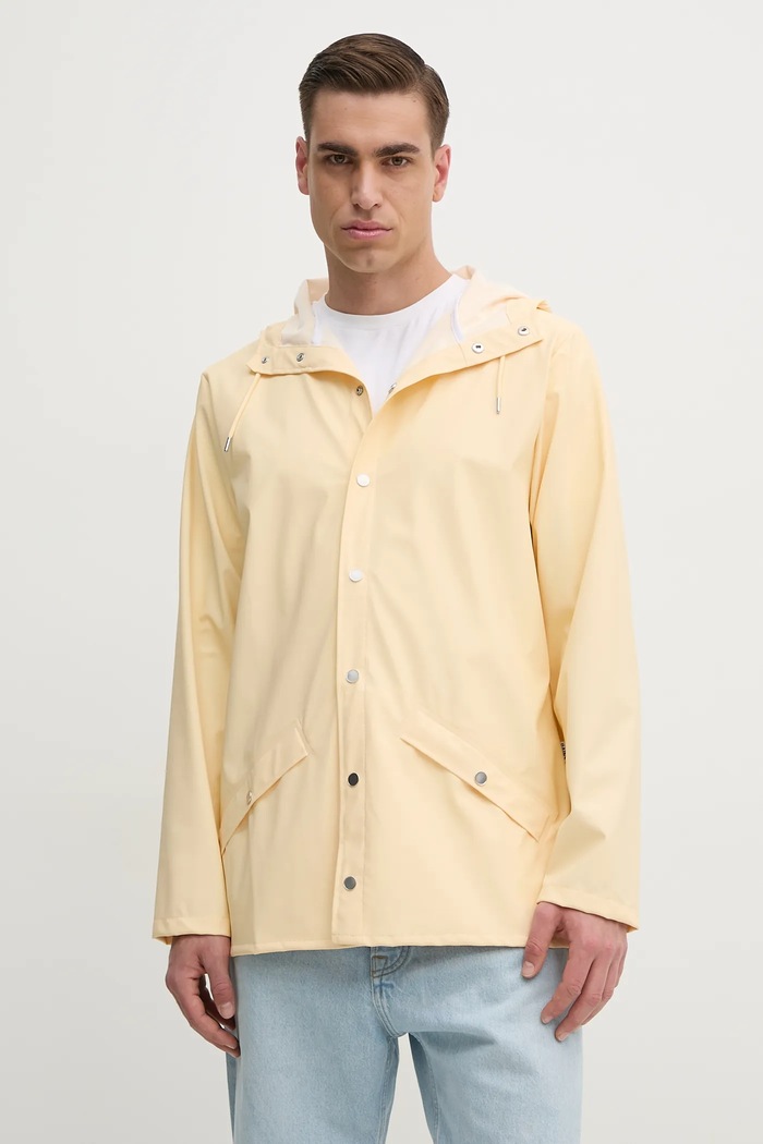 Rains Bunda Rains Jacket W3 12010.111 žlutá SS25