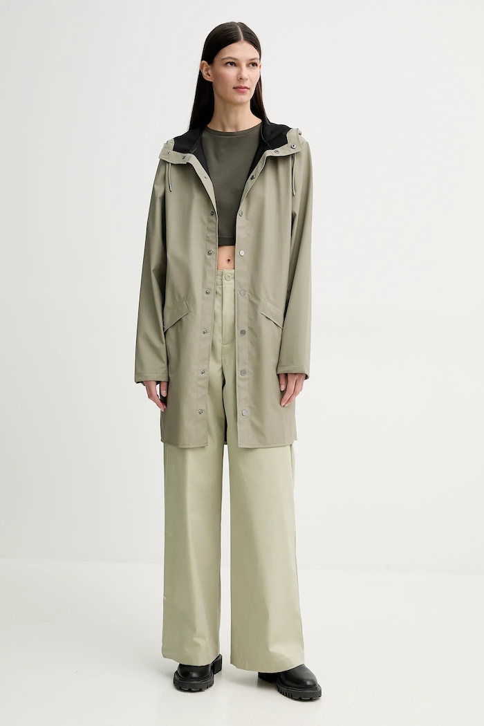 Ruházat Rains rövid kabát Long Jacket W3 12020.108 zöld