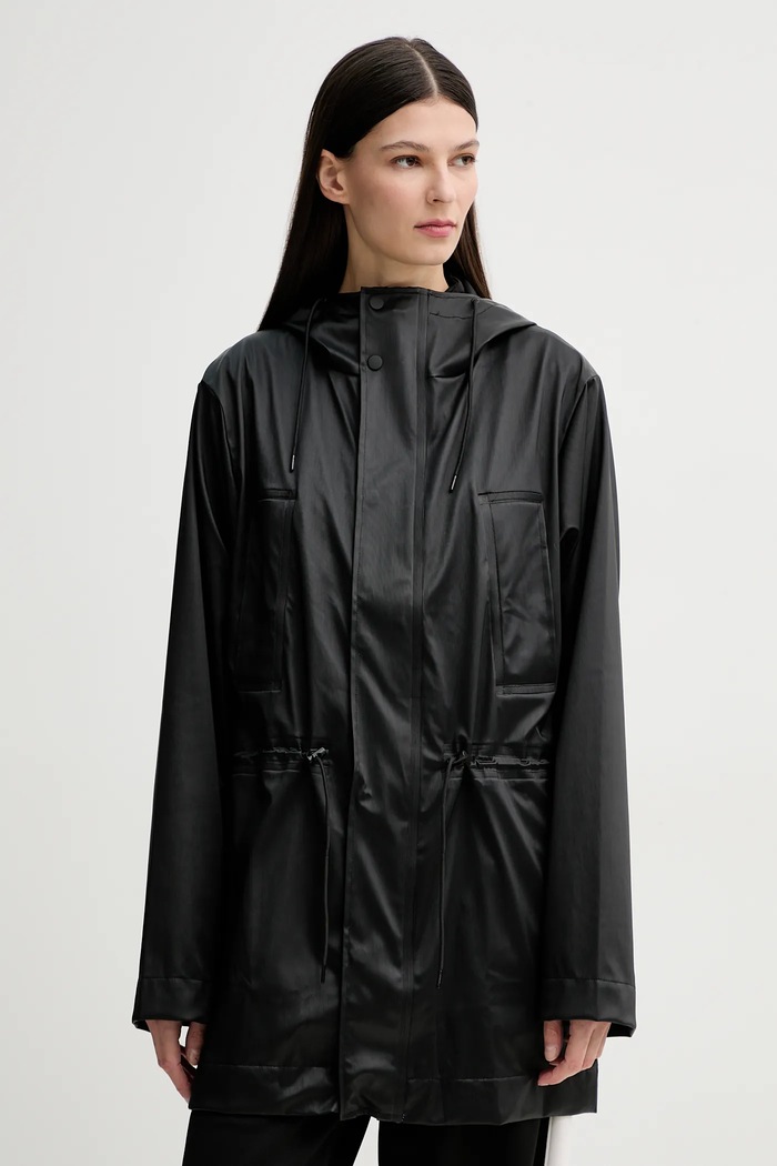 Îmbrăcăminte Rains geacă Bold Long Jacket W3 12110.84 negru