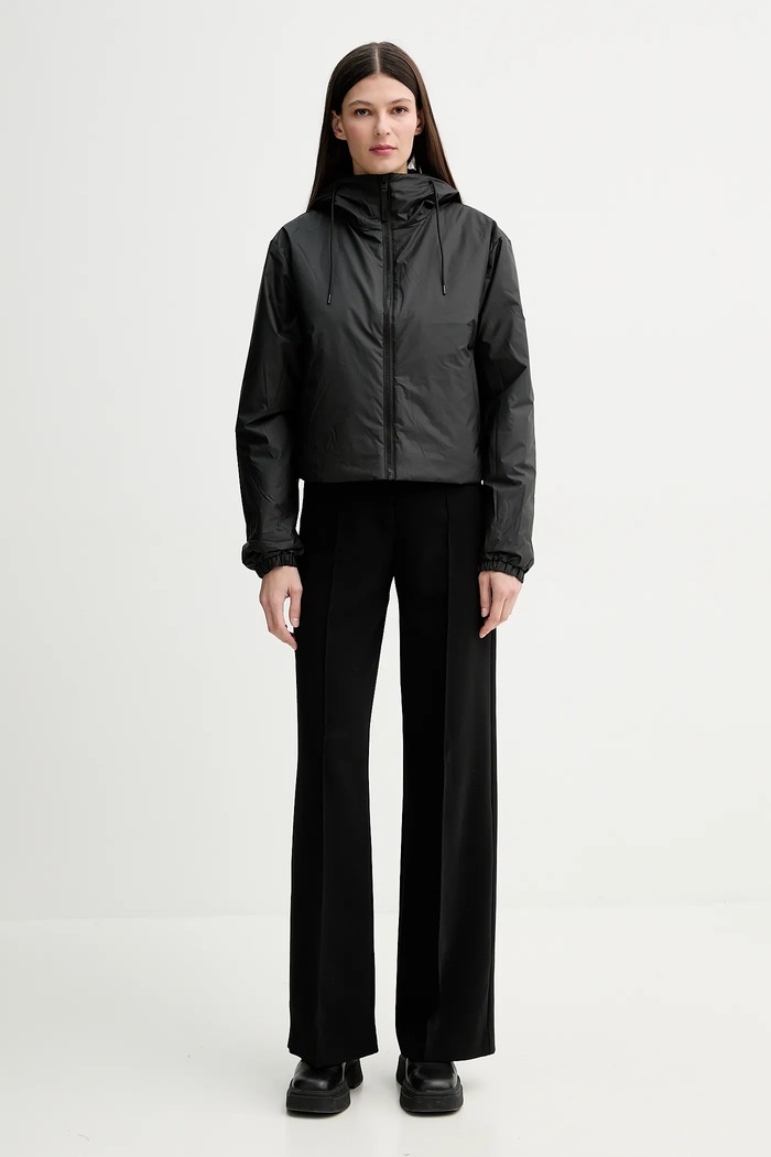 Яке Rains Lohja Short Insulated Jacket W3T1 черен 15780.01