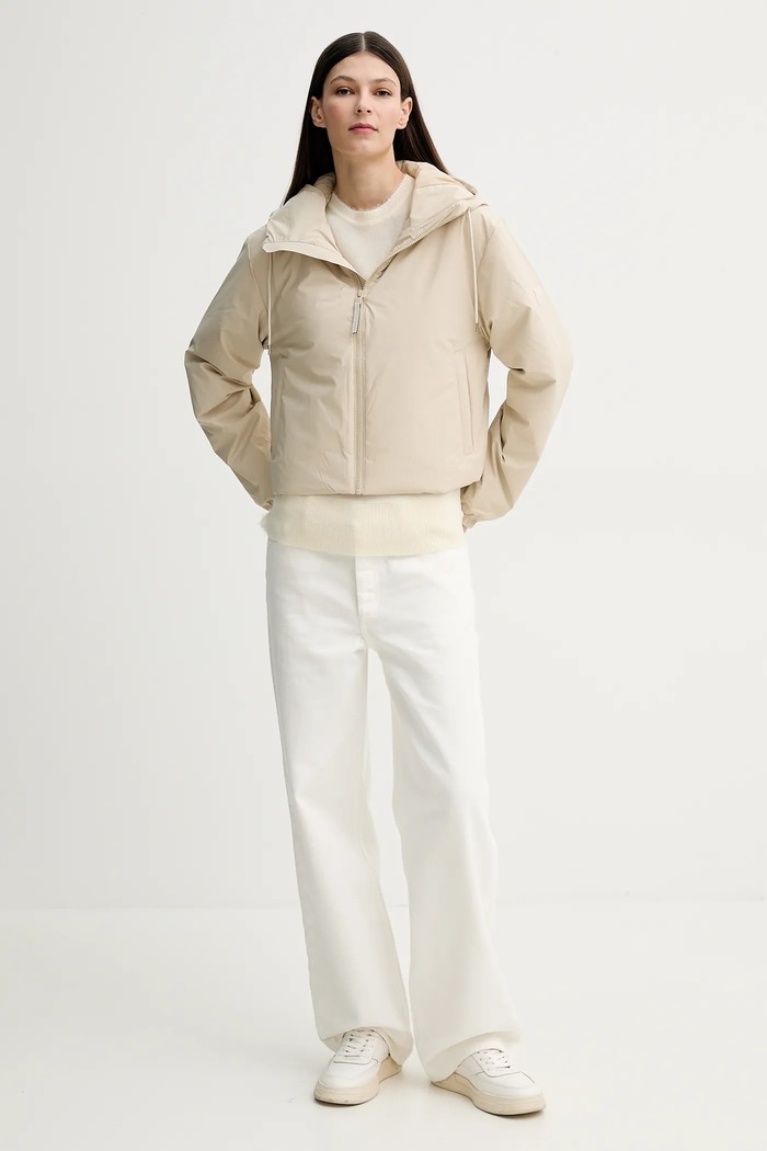 Bunda Rains Lohja Short Insulated Jacket W3T1 15780.26 béžová