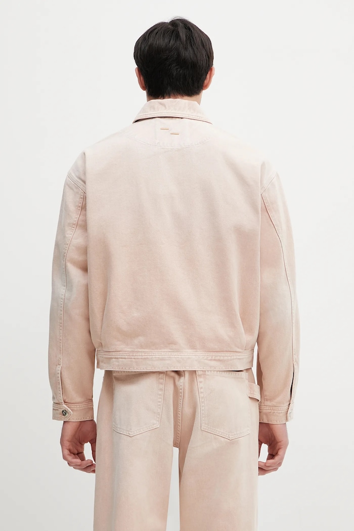 Filling Pieces kurtka jeansowa Denim 78620769974 różowy