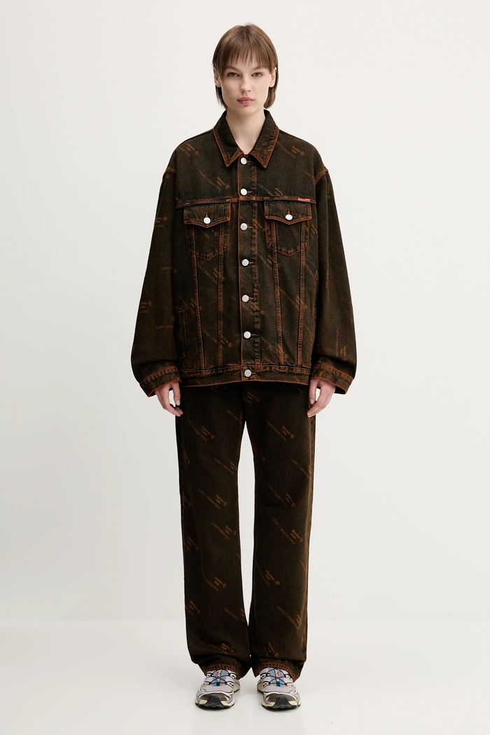Martine Rose kurtka jeansowa Oversized Denim 201WD06204