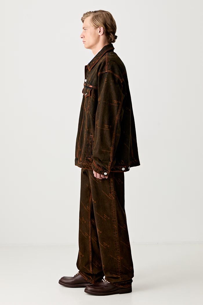 Martine Rose kurtka jeansowa Oversized Denim 201WD06204