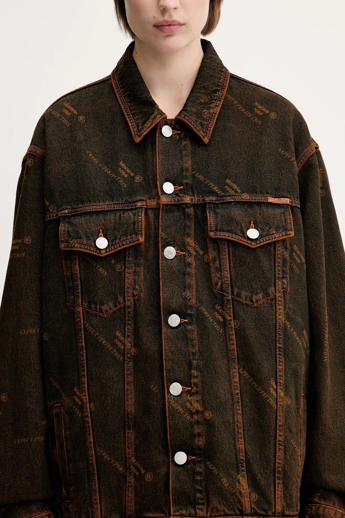 Martine Rose kurtka jeansowa Oversized Denim 201WD06204