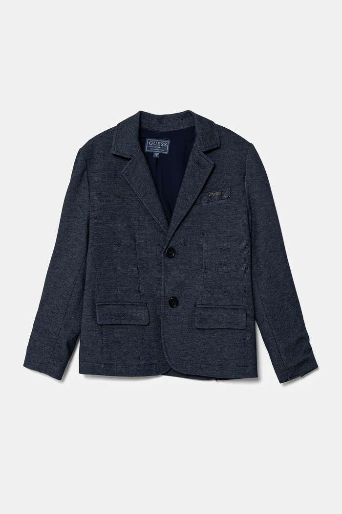Guess Marynarka dziecięca granatowy L5RN03.KCL30.PPYA
