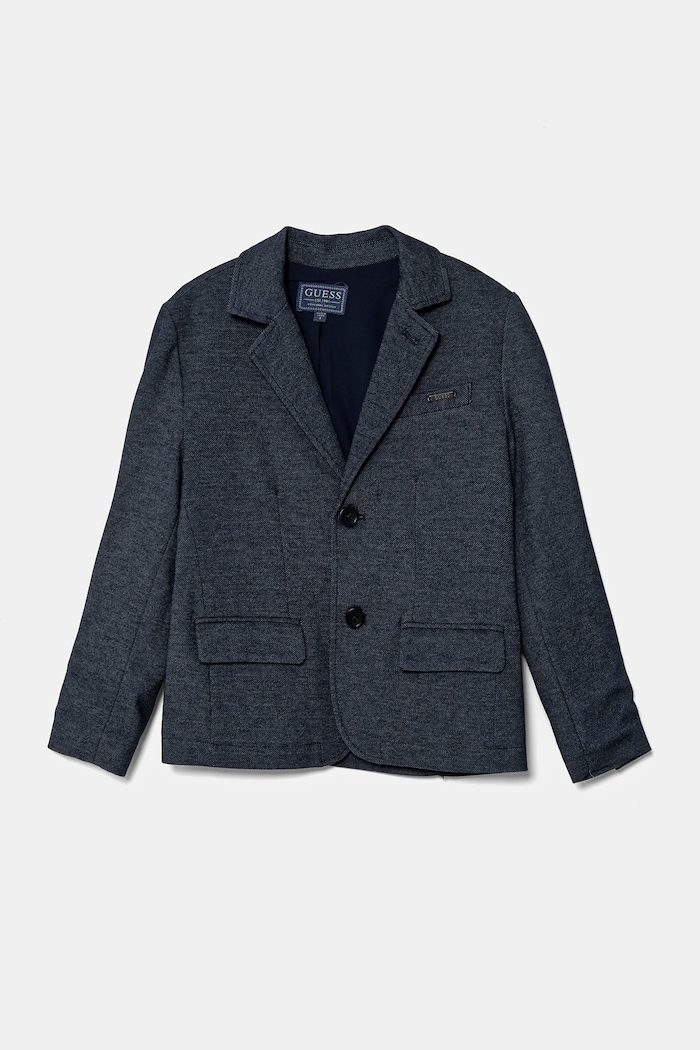 Guess Marynarka dziecięca granatowy L5RN03.KCL30.PPYA