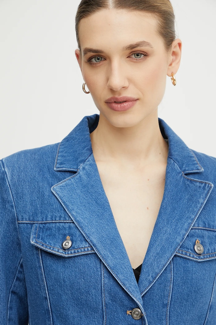 BOSS jacheta denim albastru 50532532