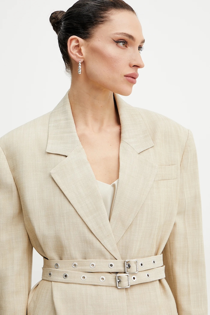Pinko giacca beige 104887.A2EJ