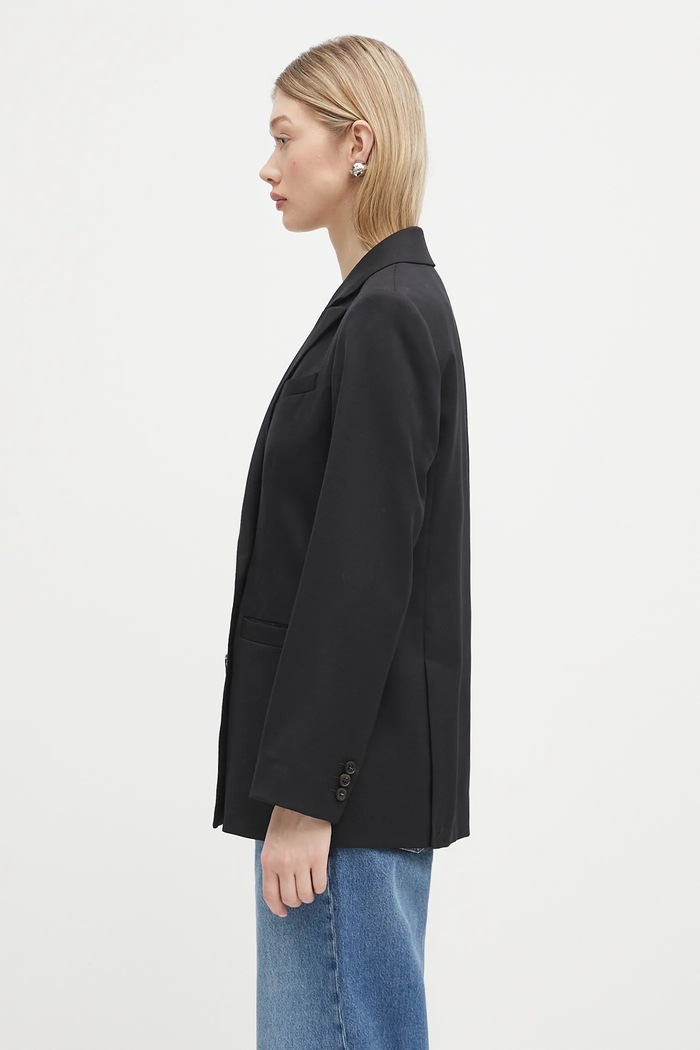 A.P.C. wool blazer veste lucy WOAPO.F03212 black SS25