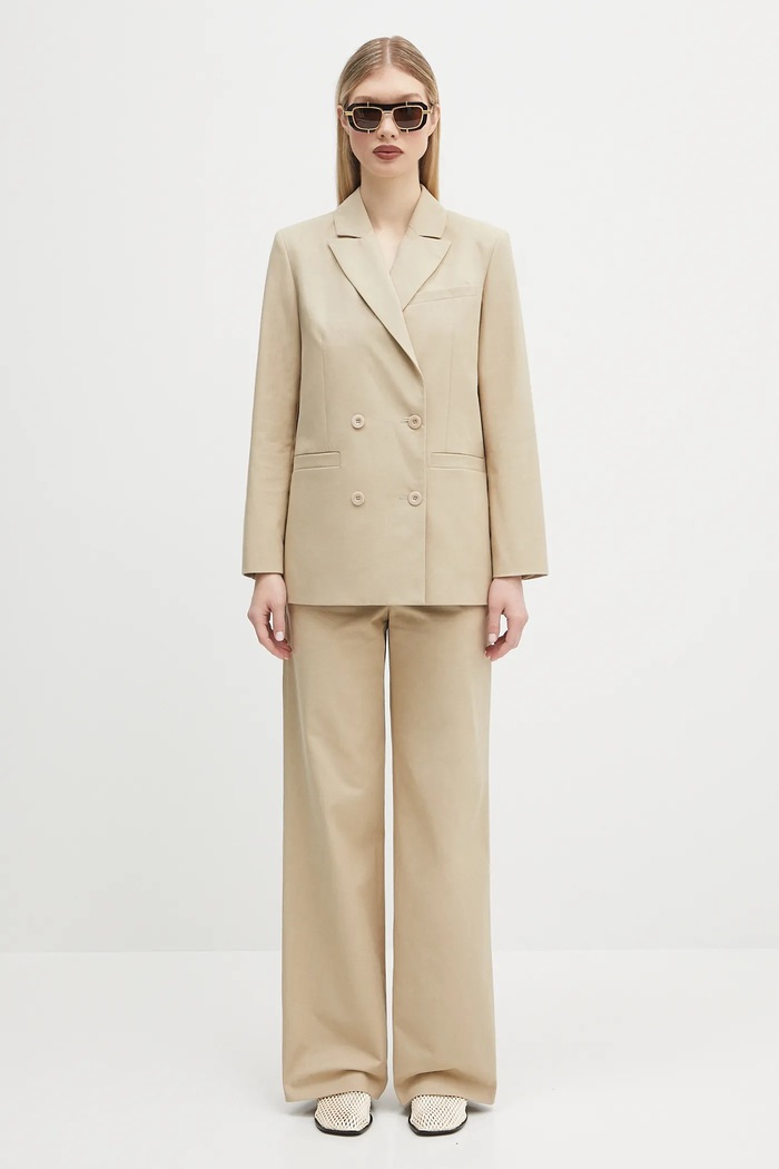 Bavlnené sako A.P.C. veste lucy COHFU.F03212
