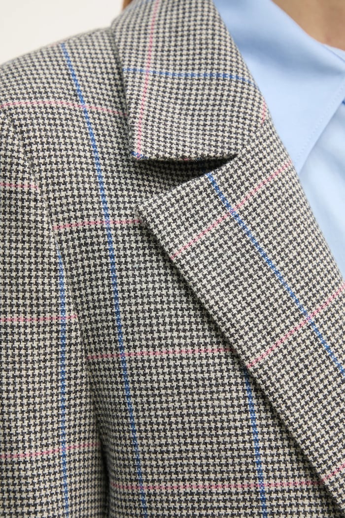 Μάλλινο σακάκι Pepe Jeans FLAVIA PL402503 γκρί