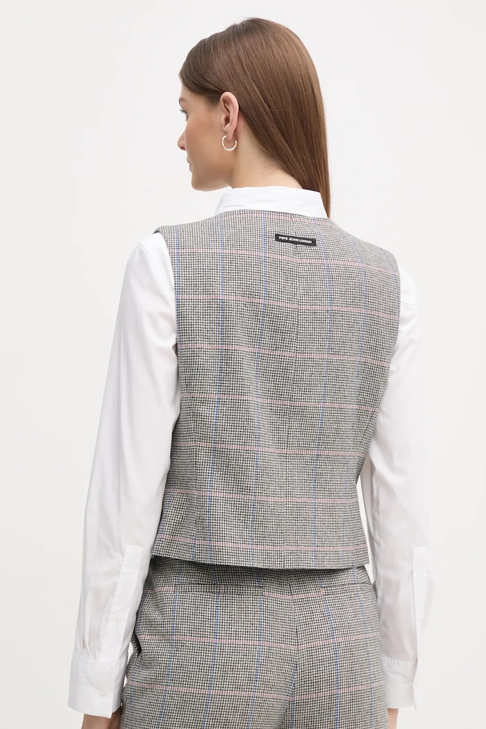 Odjeća Vuneni prsluk Pepe Jeans FLORINA PL402520 siva