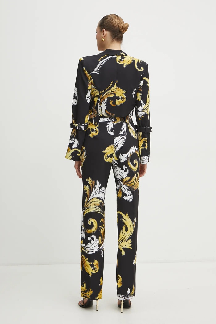 Odzież Versace Jeans Couture marynarka 78HAQ704.NS636 czarny