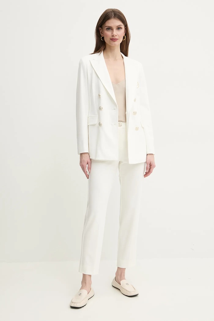 Marella Marynarka BAIOCCO 2513911024 biały SS25