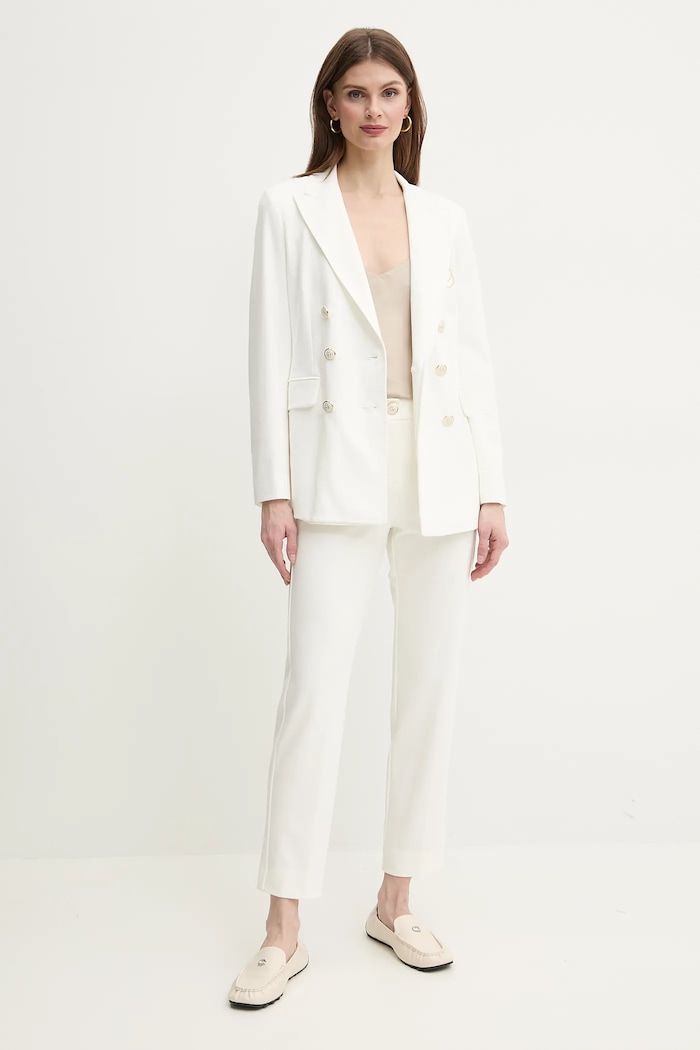 Marella Marynarka BAIOCCO 2513911024 biały SS25