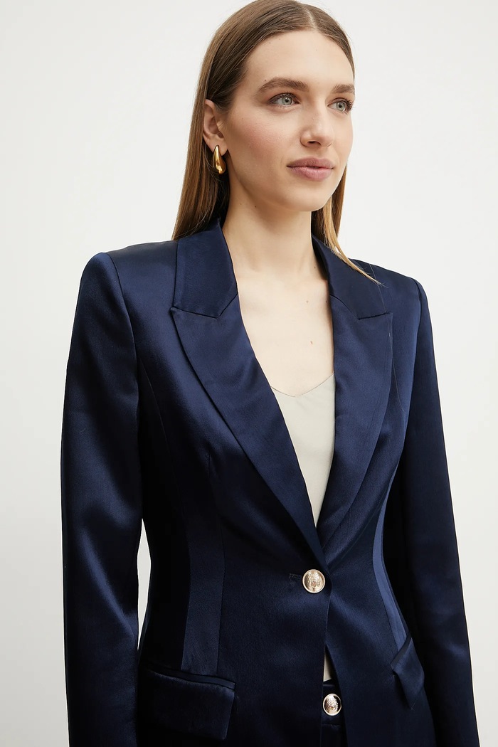 Marynarka FANNIE Marciano by Guess 5RGN01.7248A granatowy