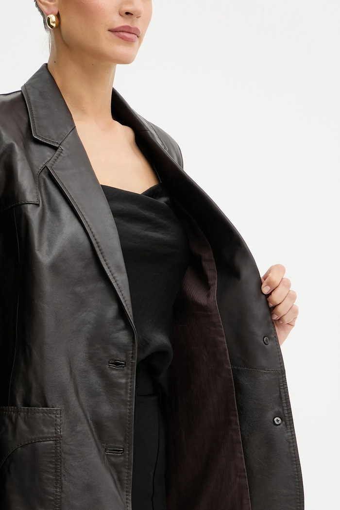 Pinko blazer in pelle REIMAGINE by Patrick Mcdowell 105090.A2JN