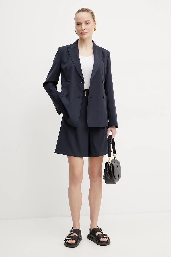 Weekend Max Mara sacou 2515041031600 bleumarin SS25