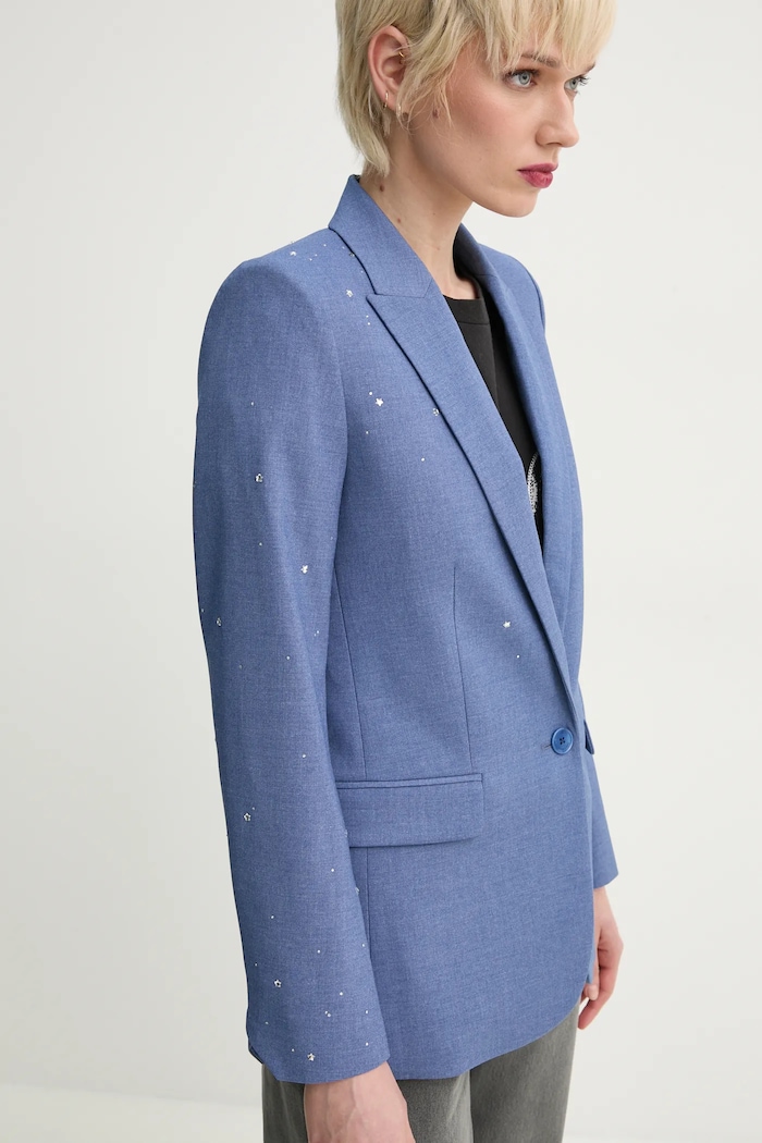 ZADIG&VOLTAIRE marynarka niebieski WWBL01882.425